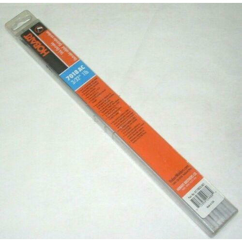 Hobart 7018AC 3/32" Stick Welding Rods Electrodes 1 lb All Pos H119832-R01 USA