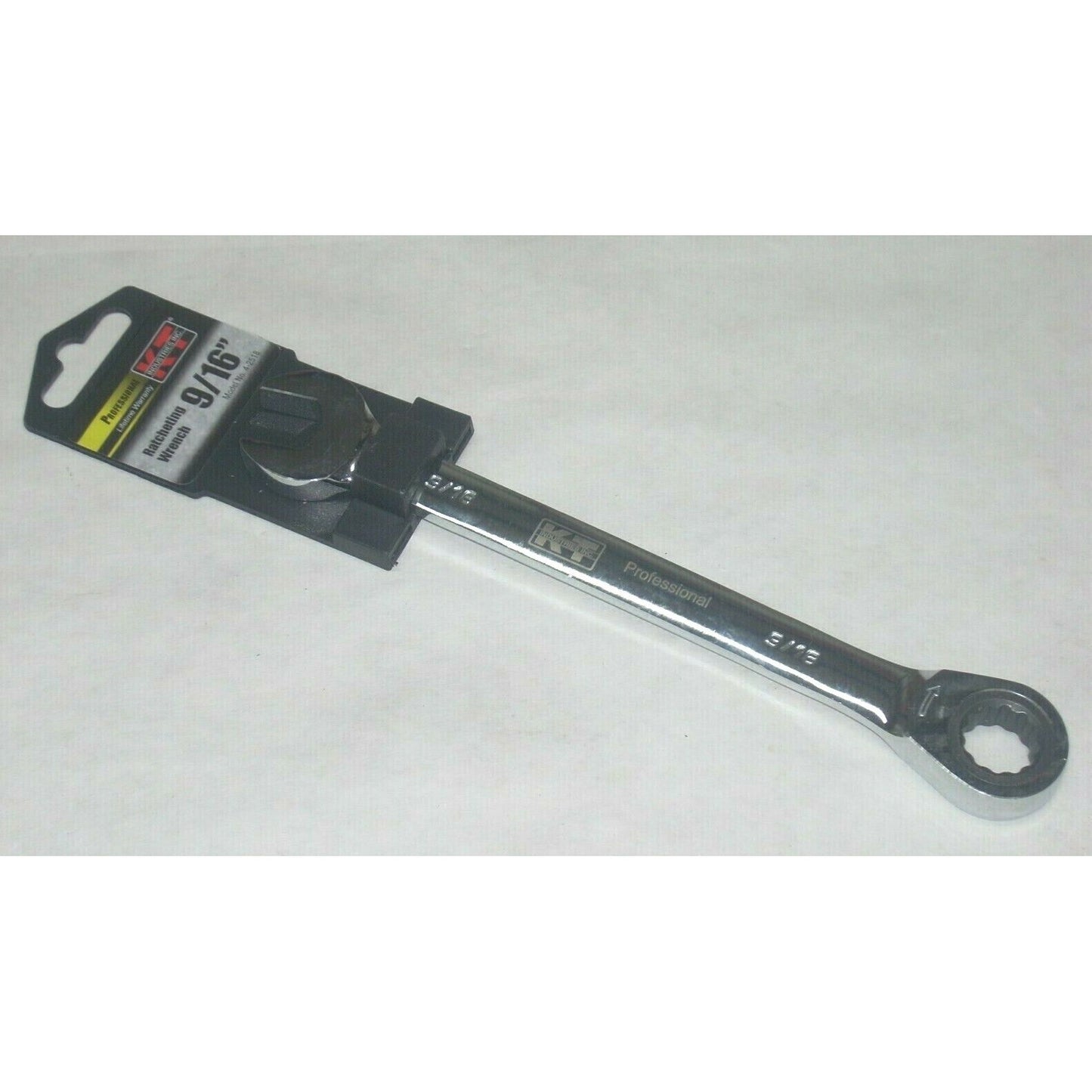 KT Industries 4-2518 Combination Ratcheting Wrench 9/16"