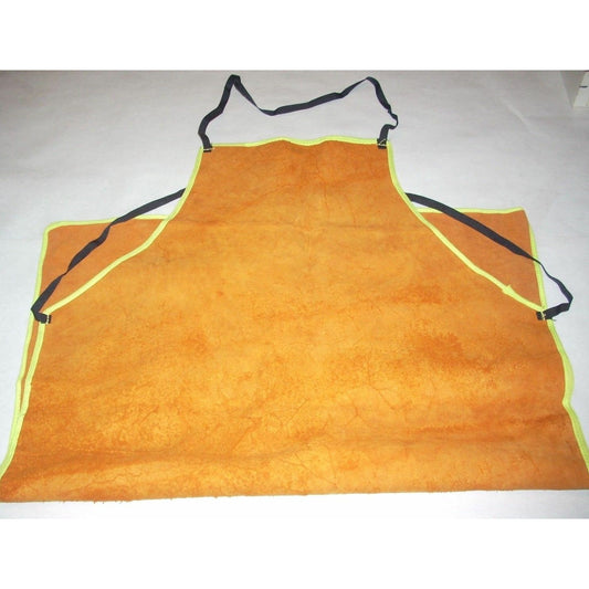 Leather Welding Apron 23 x 35 Adjustable Tie Straps - ATL Welding Supply