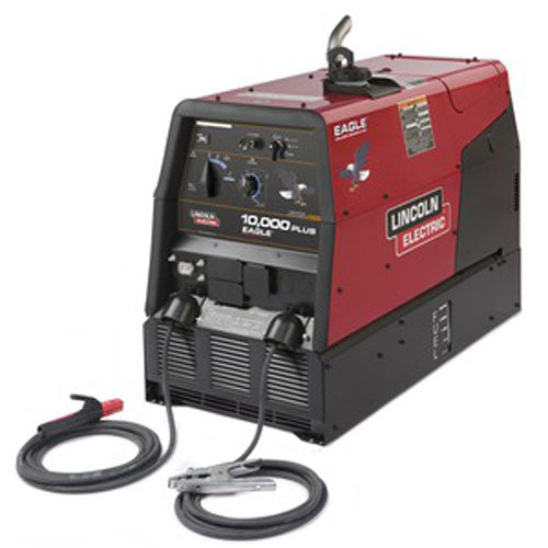 Lincoln Eagle 10,000 Plus Engine Driven Welder w/ Cover & Helmet Reconditioned