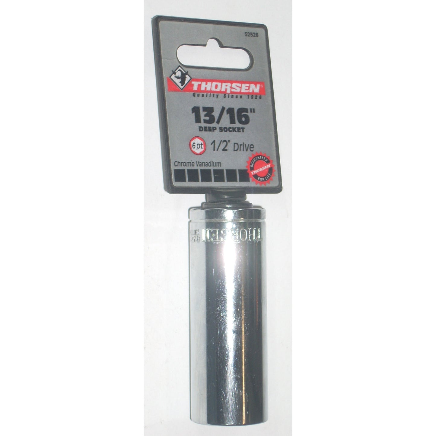 Thorsen 13/16" Deep Well Socket 1/2" Drive