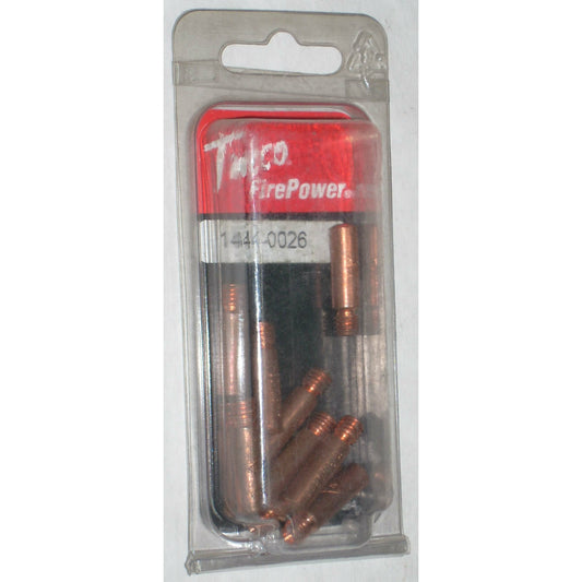 Tweco Firepower 1444-0026 Contact Tips 11-30 Fit Tweco .030 10pk