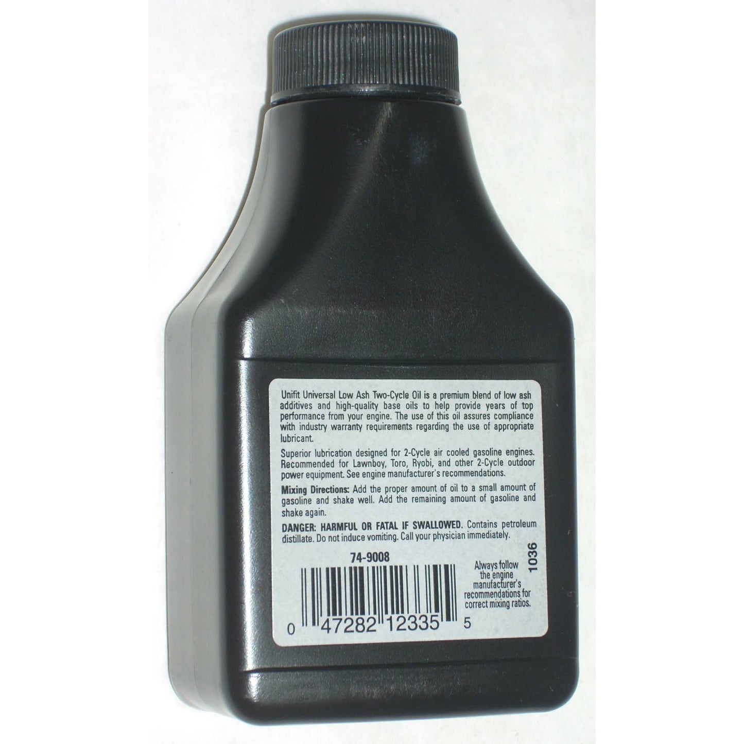 Unifit 74-9008 Universal 2-Cycle Engine Oil with Gas Stabilizer 3.2 oz