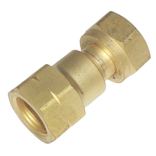 Western 317 Acetylene Adaptor CGA 520 B Tanks to CGA-510 POL Regulator