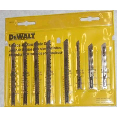 Dewalt 8pc Variety Jigsaw Blade Set - ATL Welding Supply