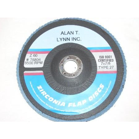 7 x 7/8 Zirconia Flap Wheel 60 Grit Each - ATL Welding Supply