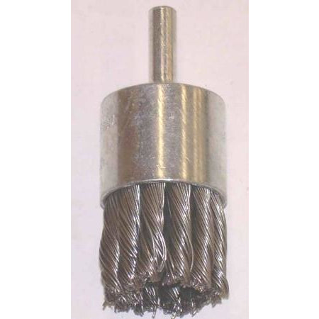 1 1/8 x 1/4 End Knot Cup Brush - ATL Welding Supply