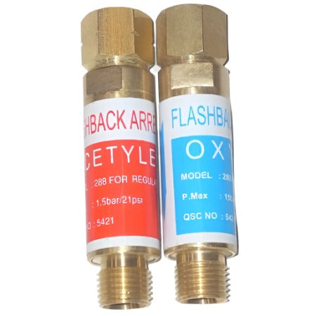 Regulator style Flashback Arrestor Set - ATL Welding Supply