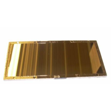 2 x 4 1/4 Gold Welding Helmet Lens Shade 10 - ATL Welding Supply
