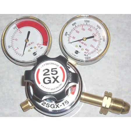 Harris 25GX-15-510 Fuel Gas Regulator CGA510 - ATL Welding Supply