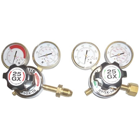 harris model oxygen acetylene regulator set