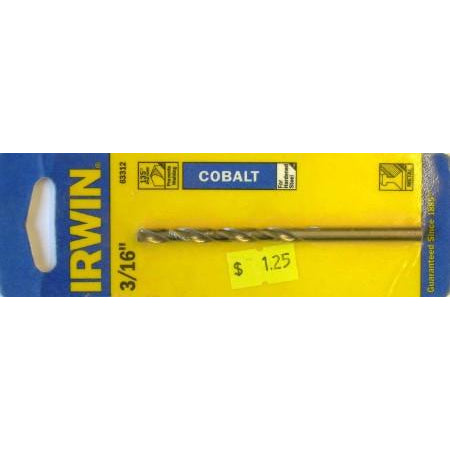 Irwin 3/16 inch Drill Bit - ATL Welding Supply