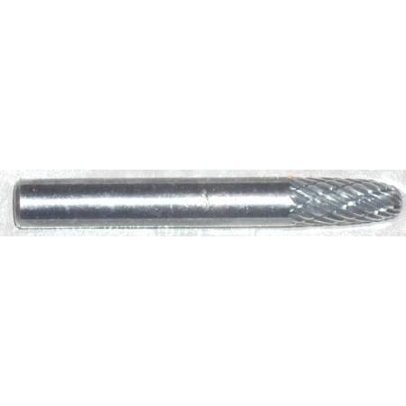 KT 1/4x5/8x1/4 Radius End Carbide Burr - ATL Welding Supply