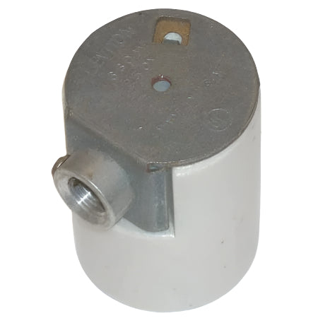 Leviton 1" Porcelain Light Socket w/ 3/8" Side Cap - ATL Welding Supply