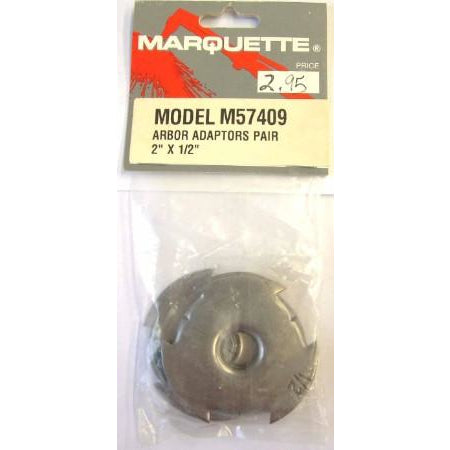 Marquette M57409 Arbor Adaptors 2 inch x 1/2 inch - ATL Welding Supply