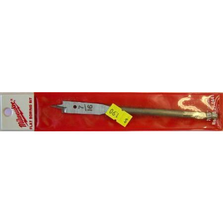 Milwaukee 7/16 inch Flat Boring Bit - ATL Welding Supply