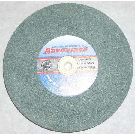 8x1x1 Green Carbide Masonry Bench Wheel 60 Grit 95246 - ATL Welding Supply