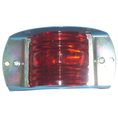 Red Rear Trailer Marking Light Glass Lens - ATL Welding Supply