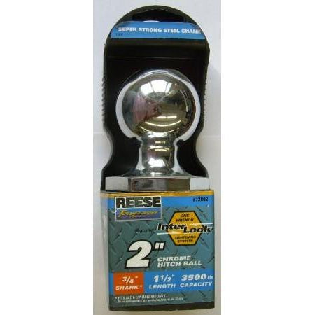 Reese 2 inch Chrome Hitch Ball - ATL Welding Supply