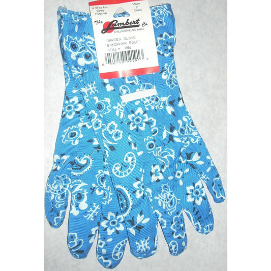 Lambert 1991 Blue Bandana Rose Garden Glove