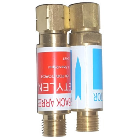 Torch style Flashback Arrestor Set - ATL Welding Supply
