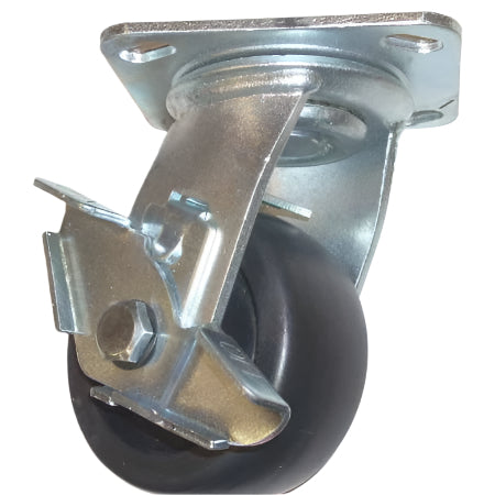 4" Swivel Caster with Brake - ATL Welding Supply