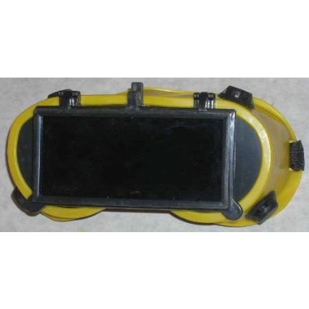 Yellow Flip Front Welding Goggles 2 x 4 1/4 - ATL Welding Supply